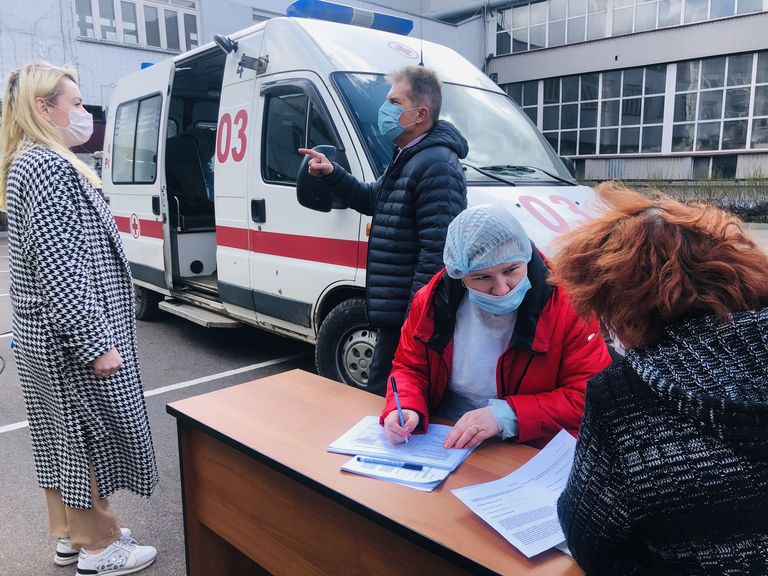 В Обнинске стартовала выездная вакцинация от коронавируса
