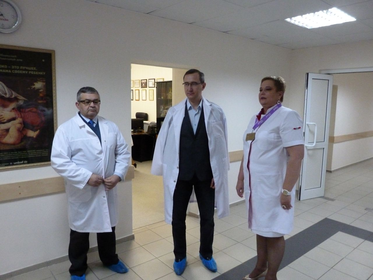 Глава Администрации города Обнинска посетил родильный дом Клинической больницы №8